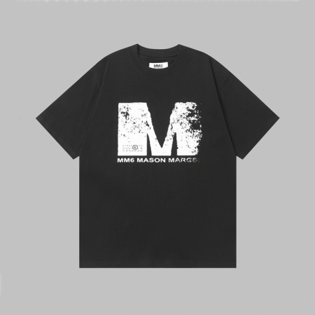 메종 마르지엘라 남성 라운드 반팔 티셔츠 - Maison Margiela Mens Round Tshirt - mac5940x
