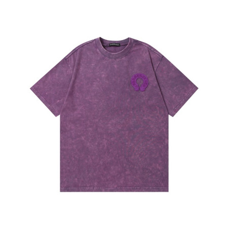 크롬하츠 남성 라운드 반팔티 - Chrom Hearts Mens Round Tshirt - chc5978x