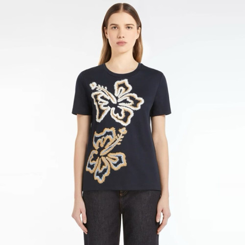 막스마라 여성 크루넥 반팔티 - Maxmara Womens Round Tshirt - mac6003x