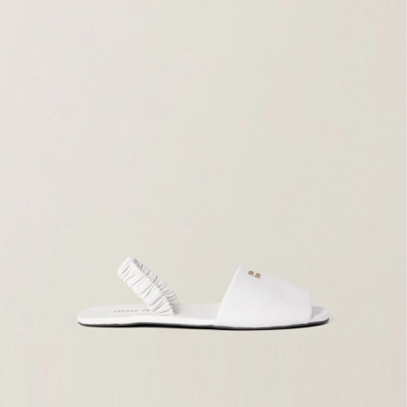 미우미우 여성 나파가죽 샌들 - Miumiu Womens Nappa Sandal - mis5613x