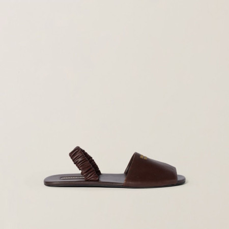 미우미우 여성 나파가죽 샌들 - Miumiu Womens Nappa Sandal - mis5614x