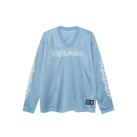 크롬하츠 남성 브이넥 긴팔티 - Chrome Hearts Mens V-neck Tshirt - chc6056x