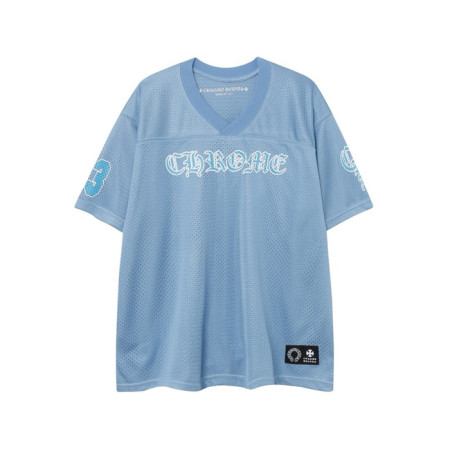 크롬하츠 남성 브이넥 반팔티 - Chrom Hearts Mens V-neck Tshirt - chc6061x