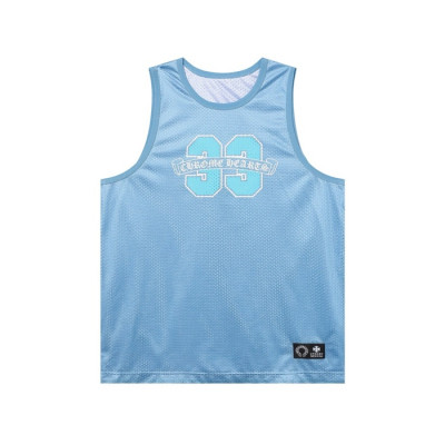 크롬하츠 남성 라운드 나시 - Chrom Hearts Mens Round Sleeveless Tshirt - chc6071x