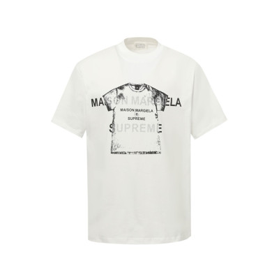 메종 마르지엘라 남성 라운드 반팔 티셔츠 - Maison Margiela Mens Round Tshirt - mac6074x