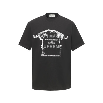 메종 마르지엘라 남성 라운드 반팔 티셔츠 - Maison Margiela Mens Round Tshirt - mac6075x