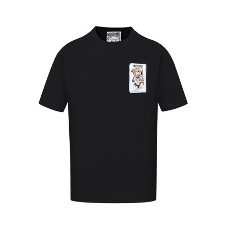 모스키노 남성 크루넥 반팔티 - Moschino Mens Round Tshirt - moc6080x