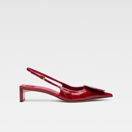 자크뮈스 여성 로우 두엘로 슬링백 - Jacquemus Womens The low Duelo Slingbacks - jas5629x