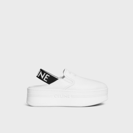 셀린느 여성 블록 웨지 뮬 - Celine Womens Block Wedge Mule - ces5631x