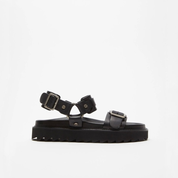 아크네 여성 가죽 버클 샌들 - Acne Studios Womens Leather Buckle Sandals - acs5632x