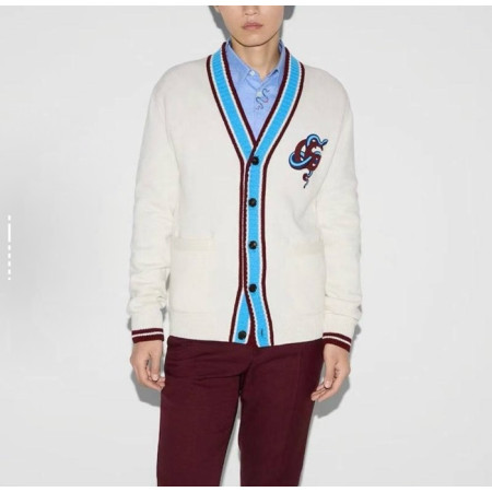 구찌 남성 브이넥 가디건 - Gucci Mens V-neck Cardigan - guc6108x