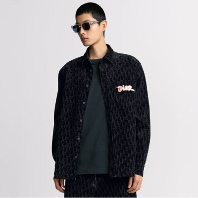 디올 남성 오블리크 셔츠 - Dior Mens Oblique Shirts - dic6126x