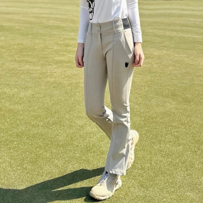 [AMAZINGCRE] 어메이징크리 여성 스트레이트 세미부츠컷 팬츠 - gol1605x