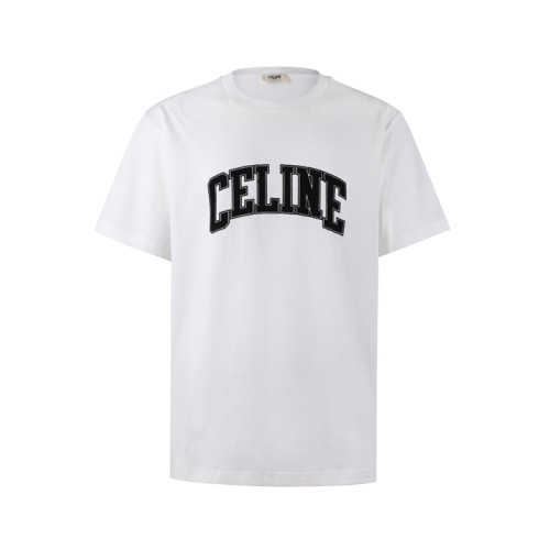 셀린느 남/녀 빅로고 반팔 프린팅 티셔츠 - Celine Unisex Round Tshirt - cec792x