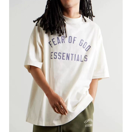 피어오브갓 남성 반팔 티셔츠 - Fear of god Mens Round Tshirts - fec6134x