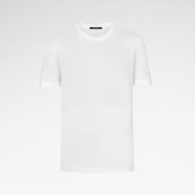 루이비통 남성 라운드 반팔 티셔츠 - Louis vuitton Mens Round Tshirt - lvc6138x
