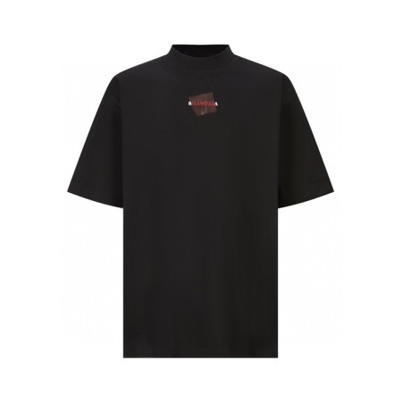 발렌시아가 남성 라운드 반팔 티셔츠 - Balenciaga Mens Round Tshirt - bac6140x