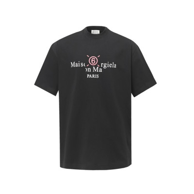 메종 마르지엘라 남성 라운드 반팔 티셔츠 - Maison Margiela Mens Round Tshirt - mac6143x