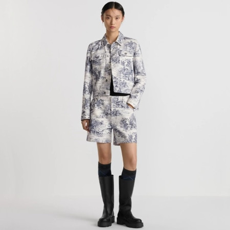 디올 여성 데님 쇼츠 - Dior Womens Denim Shorts - dic6145x