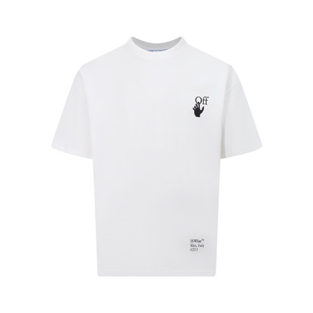 오프화이트 남성 라운드 반팔 티셔츠 - Off white Mens Round Tshirt - ofc6148x