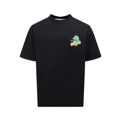 오프화이트 남성 라운드 반팔 티셔츠 - Off white Mens Round Tshirt - ofc6151x