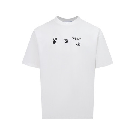 오프화이트 남성 라운드 반팔 티셔츠 - Off white Mens Round Tshirt - ofc6152x