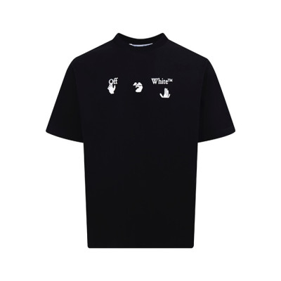 오프화이트 남성 라운드 반팔 티셔츠 - Off white Mens Round Tshirt - ofc6153x