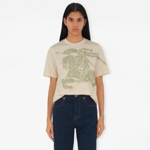 버버리 여성 라운드 반팔티 -  Burberry Womens Round Tshirts - buc6158x