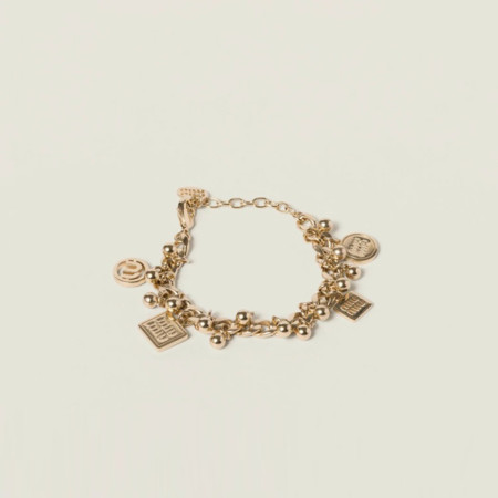 미우미우 여성 메탈 팔찌 - Miumiu Womens Metal Bracelet - acc5399x