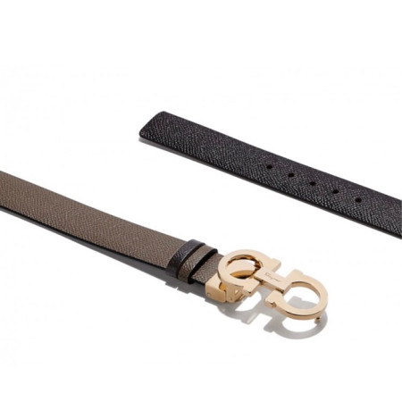 살바토레 페라가모 여성 리버서블 간치니 벨트 - Ferragamo Womens Reversible Gancini Belt - bel165x