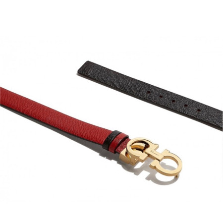 살바토레 페라가모 여성 리버서블 간치니 벨트 - Ferragamo Womens Reversible Gancini Belt - bel166x