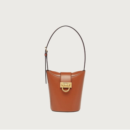 페라가모 여성 트리폴리오 버킷백 - Ferragamo Womens Trifolio Bucket Bag - feb5412x