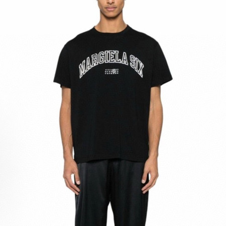 메종 마르지엘라 남성 라운드 반팔 티셔츠 - Maison Margiela Mens Round Tshirt - mac6200x