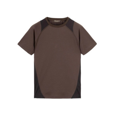 로로피아나 남성 라운드 반팔티 - Loro Piana Mens Round Tshirt - lpc6201x
