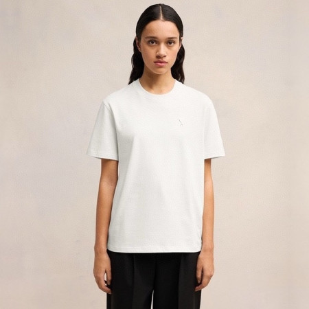 아미 여성 라운드 반팔티 - Ami Womens Round Tshirt - amc6212x