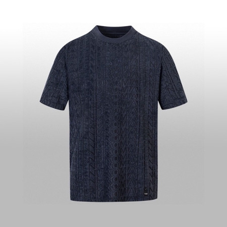 펜디 남성 라운드 반팔 티셔츠 - Fendi Mens Round Tshirt - fec6225x