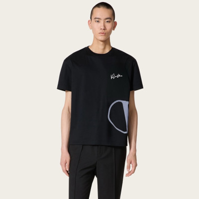 발렌티노 남성 라운드 반팔티 - Valentino Mens Round Tshirt - vac6242x