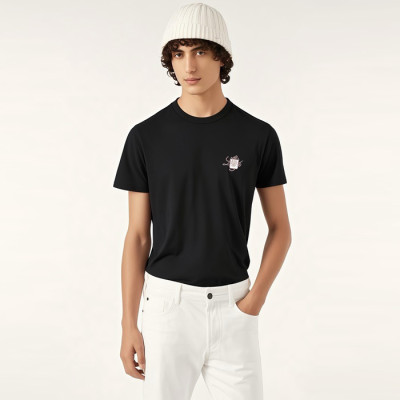 로로피아나 남성 라운드 반팔티 - Loro Piana Mens Round Tshirt - lpc6246x