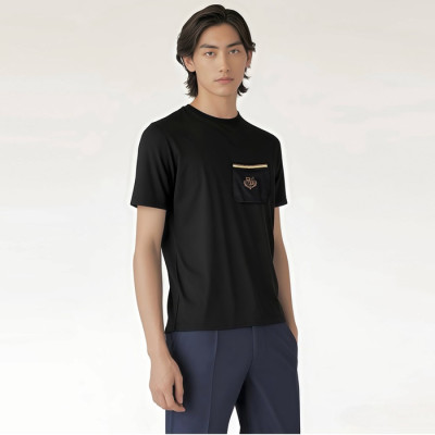 로로피아나 남성 라운드 반팔티 - Loro Piana Mens Round Tshirt - lpc6429x