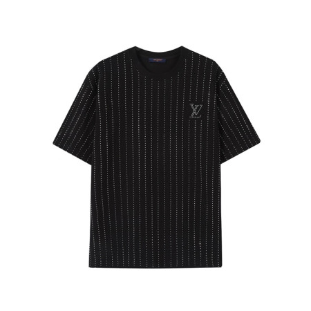 루이비통 남성 라운드 반팔 티셔츠 - Louis vuitton Mens Round Tshirt - lvc6434x