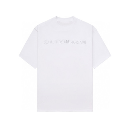 메종 마르지엘라 남성 라운드 반팔 티셔츠 - Maison Margiela Mens Round Tshirt - mac6443x