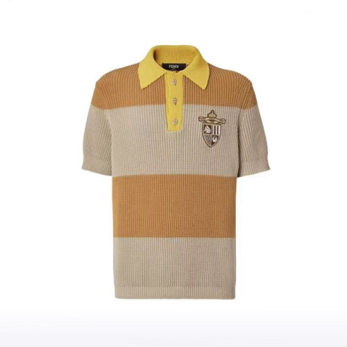 펜디 남성 폴로 반팔 티셔츠 - Fendi Mens Polo Tshirt - fec6453x