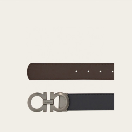 살바토레 페라가모 남성 간치니 벨트 - Ferragamo Mens Gancini Belt - bel186x