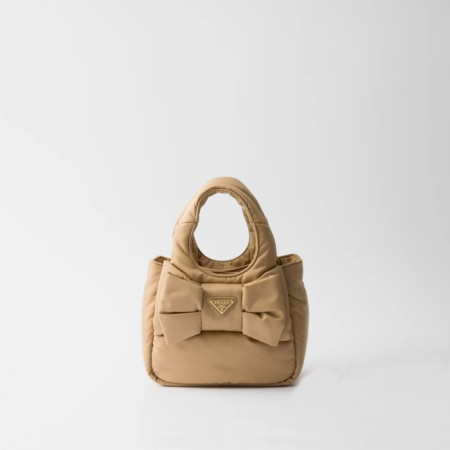 프라다 여성 리본 장식 패딩 리나일론 미니백 - Prada Womens Ribbon decorated padded nylon mini bag - prb5433x