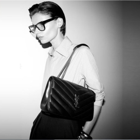 입생로랑 여성 마테라세 루루 미디엄 백 - Saint Laurent Womens Loulou Medium Bag In Matelasse - ysb5452x