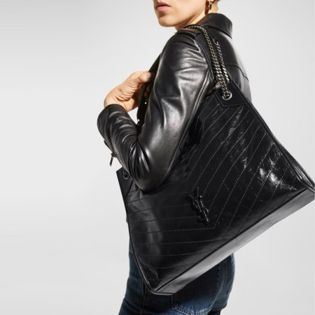 입생로랑 여성 니키 쇼핑 백 - Saint Laurent Womens Niki Shopping Bag - ysb5470x