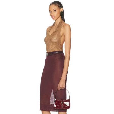 입생로랑 여성 LE5A7 미니 호보 백 - Saint Laurent Womens LE5A7 Mini Hobo Bag - ysb5479x