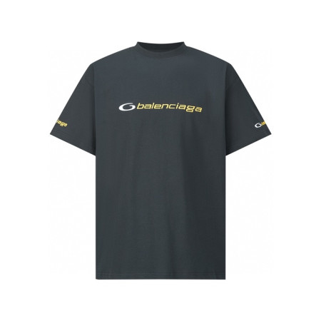 발렌시아가 남성 라운드 반팔 티셔츠 - Balenciaga Mens Round Tshirt - bac6471x