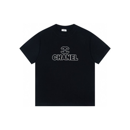 샤넬 남/녀 라운드 반팔티 - Chanel Unisex Round Tshirt - chc6493x