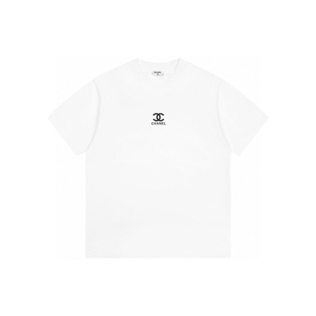 샤넬 남/녀 라운드 반팔티 - Chanel Unisex Round Tshirt - chc6501x